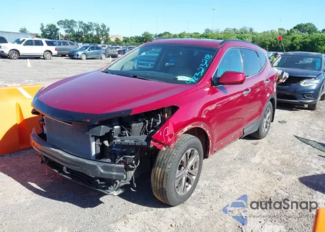 2013 Hyundai Santa Fe Sport z USA, uszkodzony, nr VIN 5XYZU3LB3DG105867